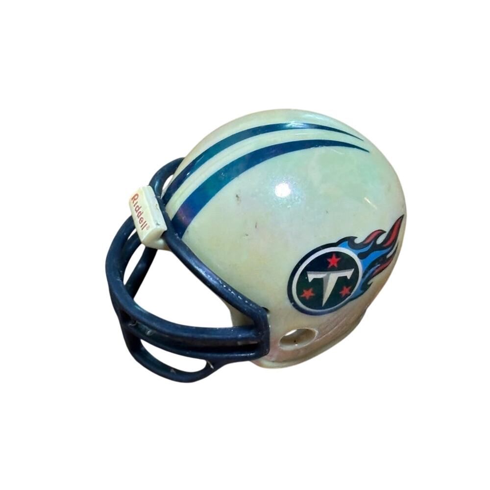 Vintage Riddell Pocket Sized NFL Football Helmet 2” 1997 Tennessee Titans